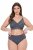 Ulla Popken 848693 Slips mit Spitze Anthrazit - Slips - 