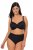 Ulla Popken 848803 Slips mit Spitze 3er-Pack Schwarz - Slips - 