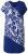 Ulla Popken 849033 Kurzärmliges Chiffonkleid mit V-Ausschnitt Dunkelblau - Kleider - Kleider für alle Größen