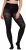 Ulla Popken 849047 Gemusterte Strumpfhose 100 den Schwarz - Strumpfhosen & Socken - 
