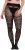 Ulla Popken 849055 Geblümte Strumpfhose Schwarz - Strumpfhosen & Socken - 