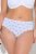 Ulla Popken 849098 Geblümte Slips 5er-Pack Hellblau - Slips - 