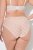 Ulla Popken 849194 Geblümte Slips mit Spitze 3er-Pack Schwarz - Slips - 