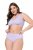 Ulla Popken 849202 Gemusterte Slips 6er-Pack Grau - Slips - 