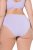 Ulla Popken 849202 Gemusterte Slips 6er-Pack Grau - Slips - 
