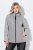 Ulla Popken 849472 Steppjacke Grau - Jacken - Damenjacken in großen Größen
