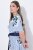 Ulla Popken 849662 Geblümtes Hemdblusenkleid Wollweiß - Midikleider - Midikleider für Damen in großen Größen