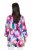 Ulla Popken 849728 Geblümter Blazer aus Leinenmix Weiß - Blazer - Blazer in großen Größen für Damen