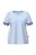 Ulla Popken 849850 Pyjama mit Karomuster Hellblau - Pyjama/Loungewear - 