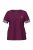 Ulla Popken 849850 Pyjama mit Karomuster Beerenrot - Pyjama/Loungewear - 