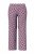 Ulla Popken 849850 Pyjama mit Karomuster Beerenrot - Pyjama/Loungewear - 