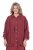 Ulla Popken 849860 Kimono Rostrot - Strickjacken - Damen-Cardigans in großen Größen