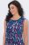 Ulla Popken 849887 Ärmelloses Jerseykleid Dunkelblau - Jerseykleider - 