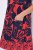 Ulla Popken 850175 Gemustertes Jerseykleid Koralle - Jerseykleider - 