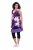 Ulla Popken 850175 Ärmelloses Jerseykleid mit Taschen Flieder - Jerseykleider - 