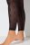 Ulla Popken 850264 Gemusterte Strumpfleggings Schwarz - Strumpfhosen & Socken - 