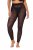 Ulla Popken 850264 Gemusterte Strumpfleggings Schwarz - Strumpfhosen & Socken - 