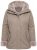 Ulla Popken 850509 Kunstfelljacke Taupe - Jacken - Damenjacken in großen Größen