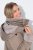 Ulla Popken 850509 Kunstfelljacke Taupe - Jacken - Damenjacken in großen Größen
