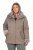 Ulla Popken 850509 Kunstfelljacke Taupe - Jacken - Damenjacken in großen Größen