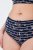 Ulla Popken 850538 Geblümte Slips aus Bio-Baumwolle 2er-Pack Dunkelblau - Slips - 
