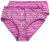 Ulla Popken 850538 Geblümte Slips aus Bio-Baumwolle 2er-Pack Violett - Slips - 