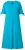 Ulla Popken 850724 Kurzärmliges Midikleid mit Bindegürtel Türkis - Midikleider - Midikleider für Damen in großen Größen