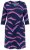 Ulla Popken 850920 Jerseykleid Dunkelblau - Kleider - Kleider für alle Größen