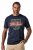 JP1880 850980 T-Shirt mit Print im Vintage-Look Dunkelblau TALL - TALL T-shirts - T-Shirts Überlänge Herren