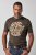 JP1880 851001 Rolling Stones Retro Logo T-Shirt Haselnuss - Band-T-shirts - Band T-Shirts in großen Größen