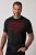 JP1880 851002 T-Shirt mit Brustprint Schwarz TALL - TALL T-shirts - T-Shirts Überlänge Herren