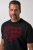 JP1880 851002 T-Shirt mit Brustprint Schwarz TALL - TALL T-shirts - T-Shirts Überlänge Herren