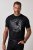 JP1880 851008 T-Shirt mit Brustprint Schwarz TALL - TALL T-shirts - T-Shirts Überlänge Herren