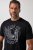 JP1880 851008 T-Shirt mit Brustprint Schwarz TALL - TALL T-shirts - T-Shirts Überlänge Herren