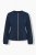 Ulla Popken 851040 Sweatjacke mit Reißverschluss Dunkelblau - Sweatshirts - Damen-Sweatshirts in großen Größen