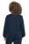 Ulla Popken 851040 Sweatjacke mit Reißverschluss Dunkelblau - Sweatshirts - Damen-Sweatshirts in großen Größen
