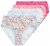 Ulla Popken 851140 Geblümte Slips 5er-Pack Rosa - Slips - 