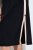 Ulla Popken 851237 Gestreiftes Nachthemd Schwarz - Nachthemden - 