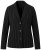 Ulla Popken 851341 Nadelstreifen-Blazer mit Stretch Schwarz - Blazer - Blazer in großen Größen für Damen