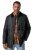 JP1880 851493 Gewachste Jacke mit Cordkragen Schwarz - Herren jacken - Herren Jacken in großen Größen