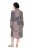Ulla Popken 851546 Gemustertes Midikleid Senfgelb - Midikleider - Midikleider für Damen in großen Größen