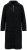 Ulla Popken 851563 Langärmliges Strickkleid mit Rollkragen Schwarz - Kleider - Kleider für alle Größen