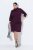 Ulla Popken 851664 Jerseykleid mit Rollkragen Pflaume - Kleider - Kleider für alle Größen