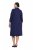 Ulla Popken 851664 Jerseykleid in A-Linie mit Taschen Dunkelblau - Kleider - Kleider für alle Größen