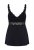 Ulla Popken 851693 Pyjama Schwarz - Pyjama/Loungewear - 