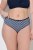 Ulla Popken 851730 Gemusterte Slips 5er-Pack Hellblau - Slips - 