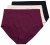 Ulla Popken 851736 Slips mit hoher Taille 3er-Pack Schwarz - Slips - 