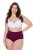 Ulla Popken 851736 Slips mit hoher Taille 3er-Pack Schwarz - Slips - 