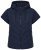 Ulla Popken 851785 Oversize-Steppweste mit Kapuze Dunkelblau - Westen - 