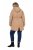 Ulla Popken 852028 Parka Beige - Mäntel - Damenmäntel in großen Größen